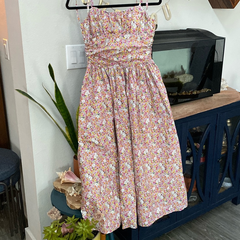 Floral Prairie Style Dress